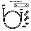 Piaggio Installatieset Verwarmde Accessoires MP3 -Motorfietsuitrustings Winkel 1D004443 29d1