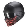 Scorpion Exo-Combat Evo Samurai Motorhelm -Motorfietsuitrustings Winkel A scorpionEXOCOMBATEVO SAMURAI MatBlaRed getstung b2bf