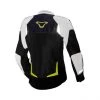 Macna Orcano Dames Night Eye Motorjas 1 Macna Orcano Dames Night Eye Motorjas -Motorfietsuitrustings Winkel Macna Orcano Night Eye Women zwart wit achterzijde 5daa