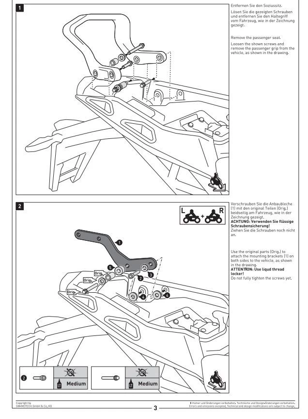 SW-Motech Street-Rack KTM 1290 Super Duke GT (16-) 4 SW-Motech Street-Rack KTM 1290 Super Duke GT (16-) - Afbeelding 2
