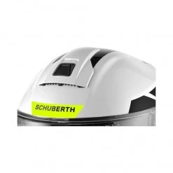 Schuberth C5 Eclipse Motorhelm -Motorfietsuitrustings Winkel c5 eclipse wit geel detail 1 15e3