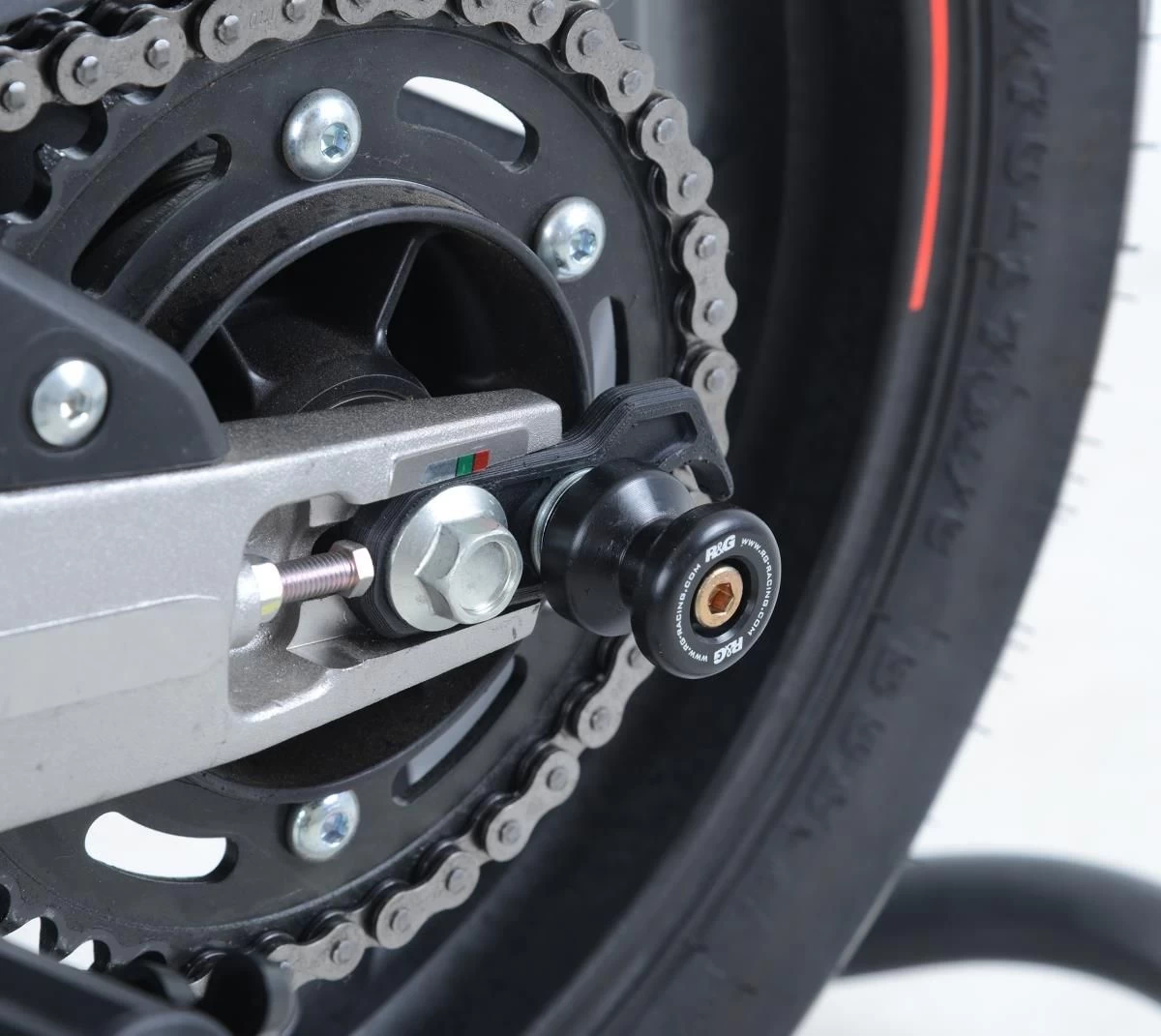 R&G CR0059BK Cotton Reels Bobbins Offset Zwart Honda CBR250RR 17- 4 R&G CR0059BK Cotton Reels Bobbins Offset Zwart Honda CBR250RR 17- - Afbeelding 2