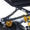 R&G EH0068BK Uitlaatsteun Zwart Ducati MONSTER 1200 R 16- -Motorfietsuitrustings Winkel eh0068bk b d6ea