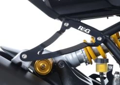 R&G EH0068BK Uitlaatsteun Zwart Ducati MONSTER 1200 R 16-