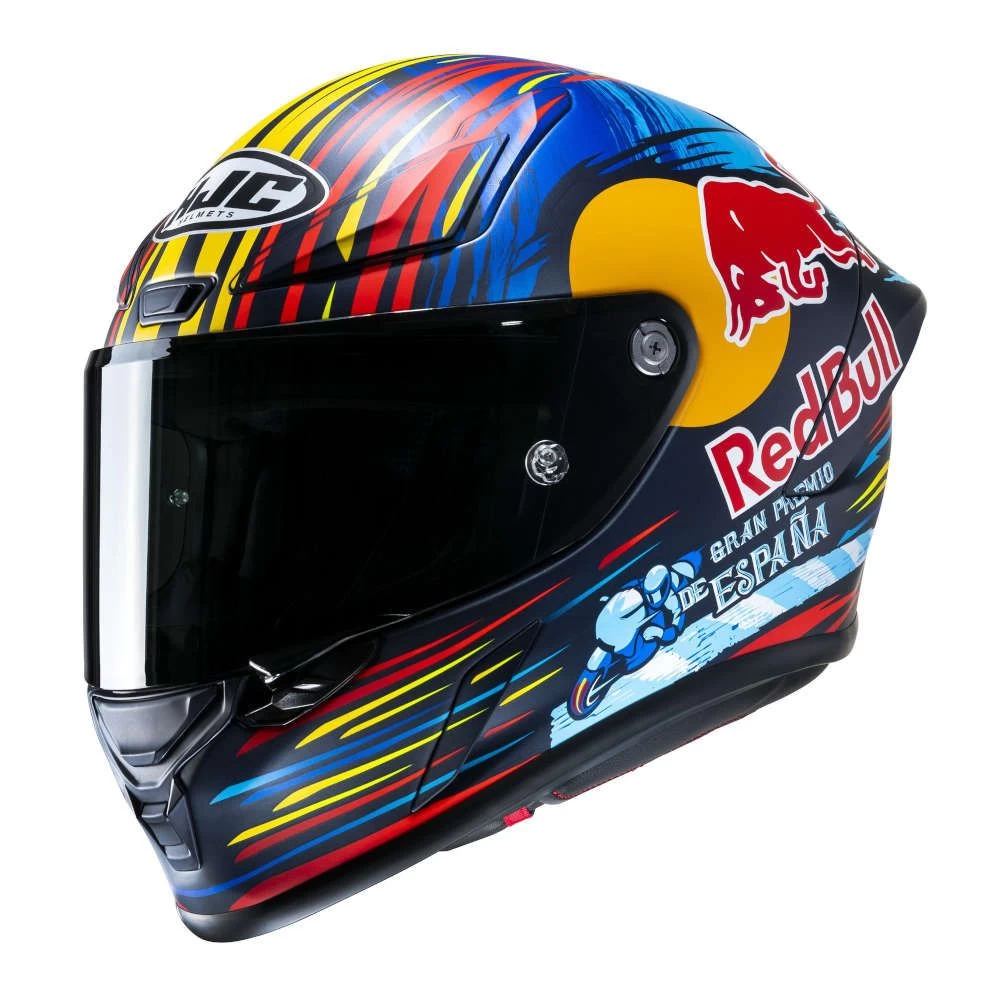HJC RPHA 1 Red Bull Jerez GP Motorhelm 5 HJC RPHA 1 Red Bull Jerez GP Motorhelm - Afbeelding 3