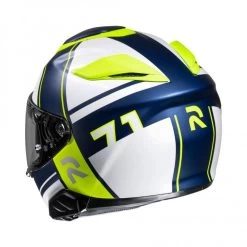 HJC RPHA 71 Zecha Motorhelm 6 HJC RPHA 71 Zecha Motorhelm -Motorfietsuitrustings Winkel hjc rpha 71 zecha wit blauw fluo 2 5065