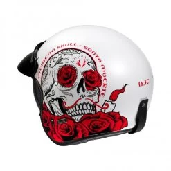 HJC V31 Desto Motorhelm 11 HJC V31 Desto Motorhelm -Motorfietsuitrustings Winkel hjc v31 desto wit rood 4 d25c