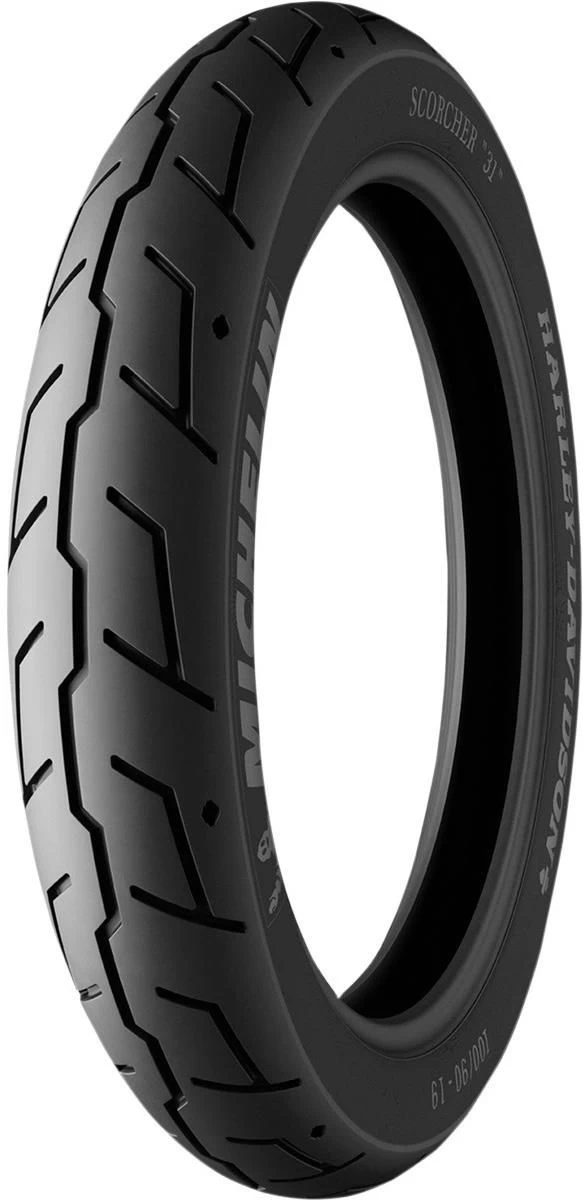 Michelin 100/90 B19 SCORCHER 31 TL 57H Motorband 4 Michelin 100/90 B19 SCORCHER 31 TL 57H Motorband - Afbeelding 2