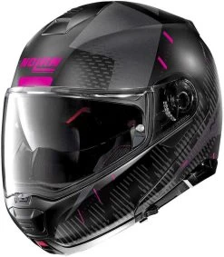 Nolan N100-5 Lightspeed Motorhelm -Motorfietsuitrustings Winkel nolan n100 5 lightspeed roze d208