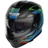 Nolan N80-8 Thunderbolt Motorhelm 2 Nolan N80-8 Thunderbolt Motorhelm -Motorfietsuitrustings Winkel nolan n80 8 thunderbolt blauw groen 0add