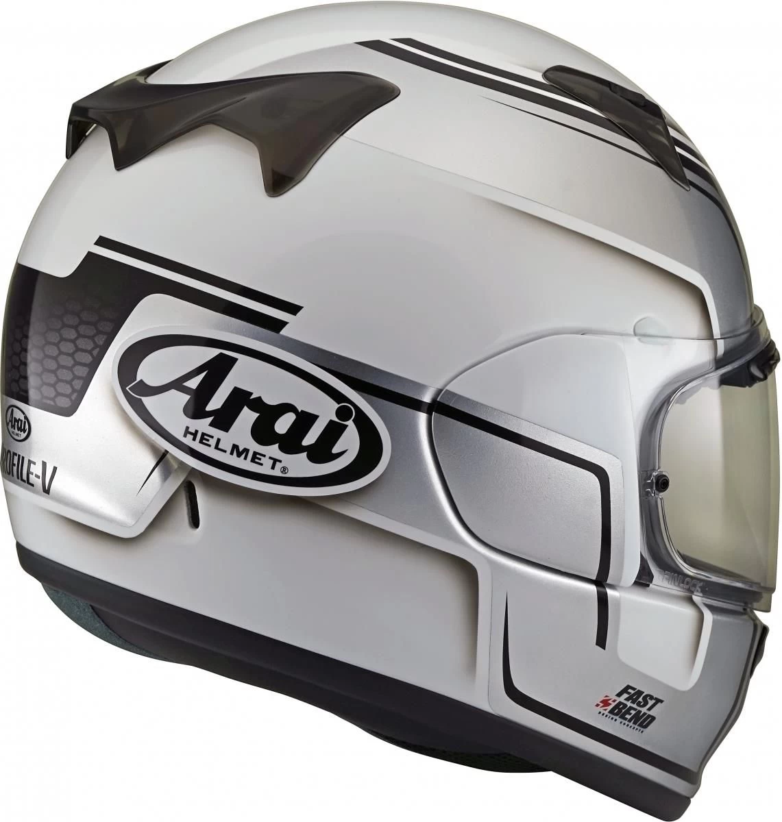 Arai Profile-V Bend White Motorhelm 4 Arai Profile-V Bend White Motorhelm - Afbeelding 2