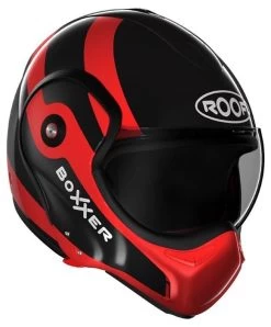 Roof BoXXer Fuzo Motorhelm 9 Roof BoXXer Fuzo Motorhelm -Motorfietsuitrustings Winkel roof boxxer fuzo rood zwart 1 2f3f