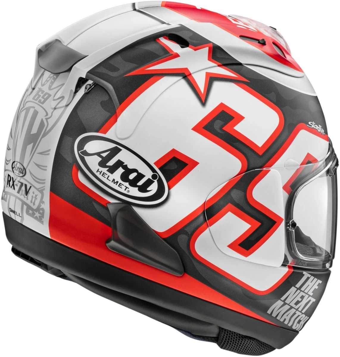 Arai RX-7V Evo Hayden Reset Motorhelm 4 Arai RX-7V Evo Hayden Reset Motorhelm - Afbeelding 2