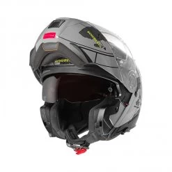 Schuberth C5 Globe Motorhelm -Motorfietsuitrustings Winkel schuberth c5 globe grijs fluo 1 19c5