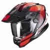 Scorpion-Exo ADF-9000 Air Trail Motorhelm -Motorfietsuitrustings Winkel scorpion adf 9000 air trail rood 12c8