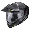 Scorpion ADX-2 Camino Motorhelm -Motorfietsuitrustings Winkel scorpion adx 2 camino zwart fluogeel e186