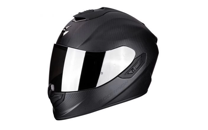 Scorpion Exo-1400 Evo Carbon Air Solid Motorhelm - Afbeelding 2