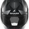 Shark Evo GT Tekline Motorhelm -Motorfietsuitrustings Winkel shark evo gt tekline zwart grijs 1 0816