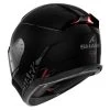 Shark Skwal I3 Blank Motorhelm -Motorfietsuitrustings Winkel shark skwal i3 blank sp glans zwart back a08b