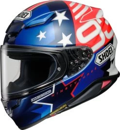 Shoei NXR 2 Marquez American Spirit TC-10 Motorhelm