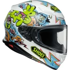 Shoei NXR 2 Mural TC-10 Motorhelm -Motorfietsuitrustings Winkel shoei nxr 2 mural tc 10 3 f6ea