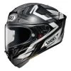 Shoei X-SPR Pro Escalate Motorhelm -Motorfietsuitrustings Winkel shoei x spr pro escalate integraalhelm zwart wit 7f62